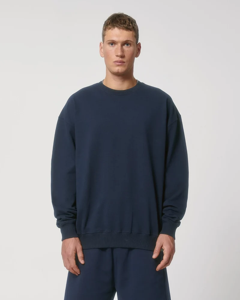 Sweat à col rond coton bio Stanley/Stella Ledger à personnaliser