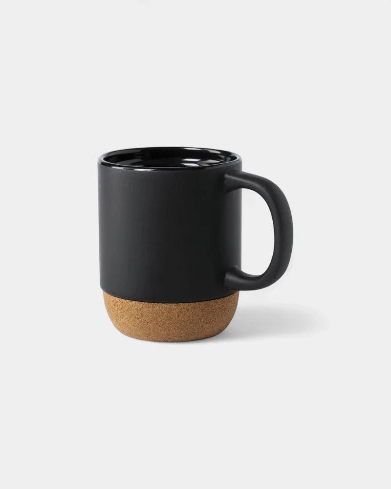 Tasse en céramique et liège naturel à personnaliser