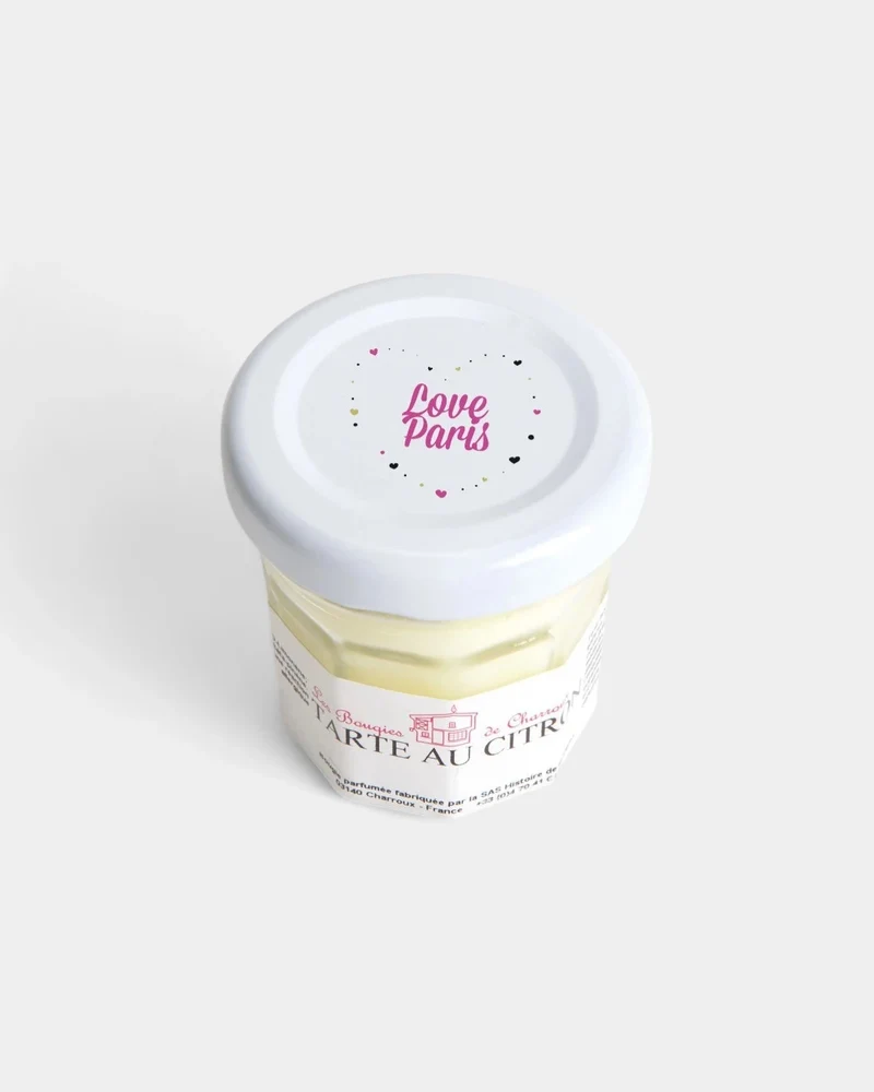 Mini bougie parfumée made in France personnalisable