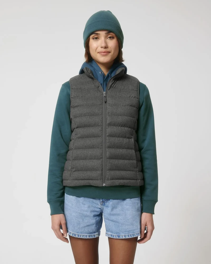 Veste matelassée polyester recyclé Stanley/Stella Climber à personnaliser