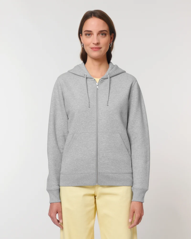 Sweat zippé épais à capuche unisexe personnalisable