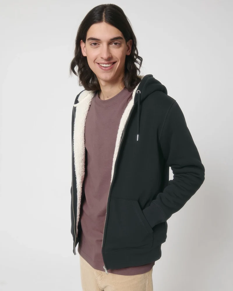 Sweat à capuche zippé unisexe Stanley/Stella Hygger à personnaliser