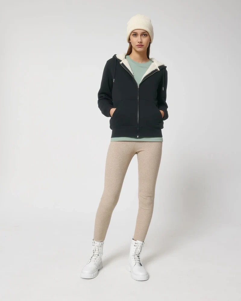 Sweat à capuche zippé unisexe Stanley/Stella Hygger à personnaliser