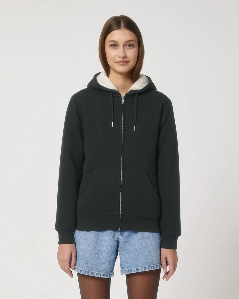 Sweat à capuche zippé unisexe Stanley/Stella Hygger à personnaliser