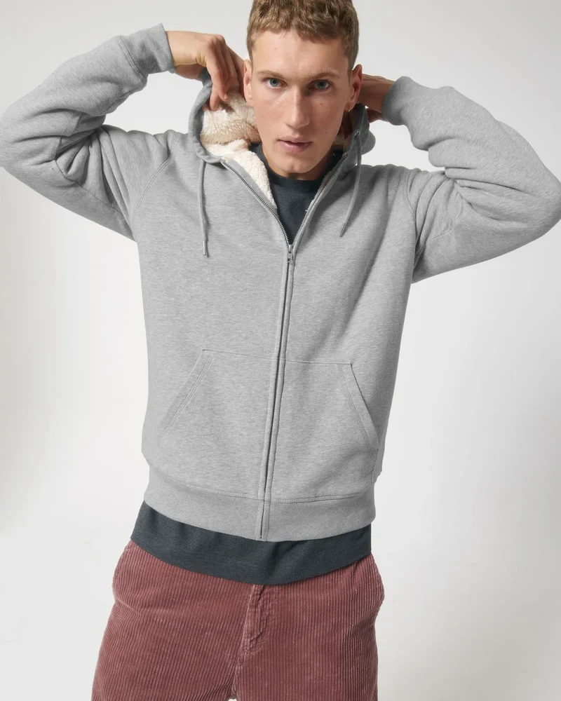 Sweat à capuche zippé unisexe Stanley/Stella Hygger à personnaliser
