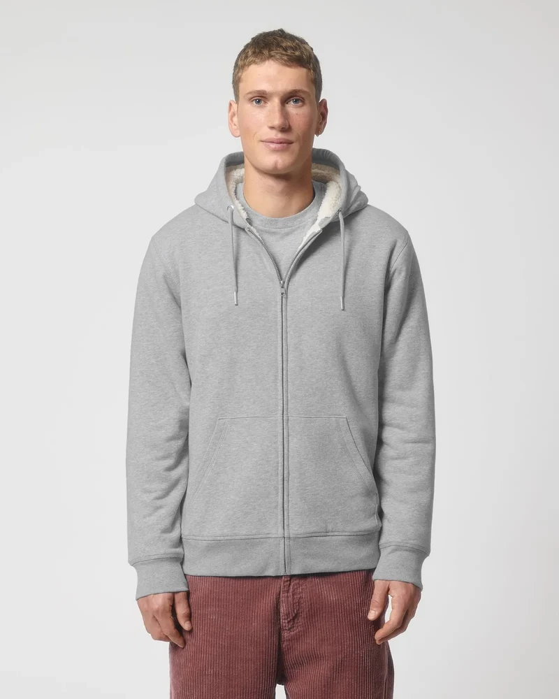 Sweat à capuche zippé unisexe Stanley/Stella Hygger à personnaliser