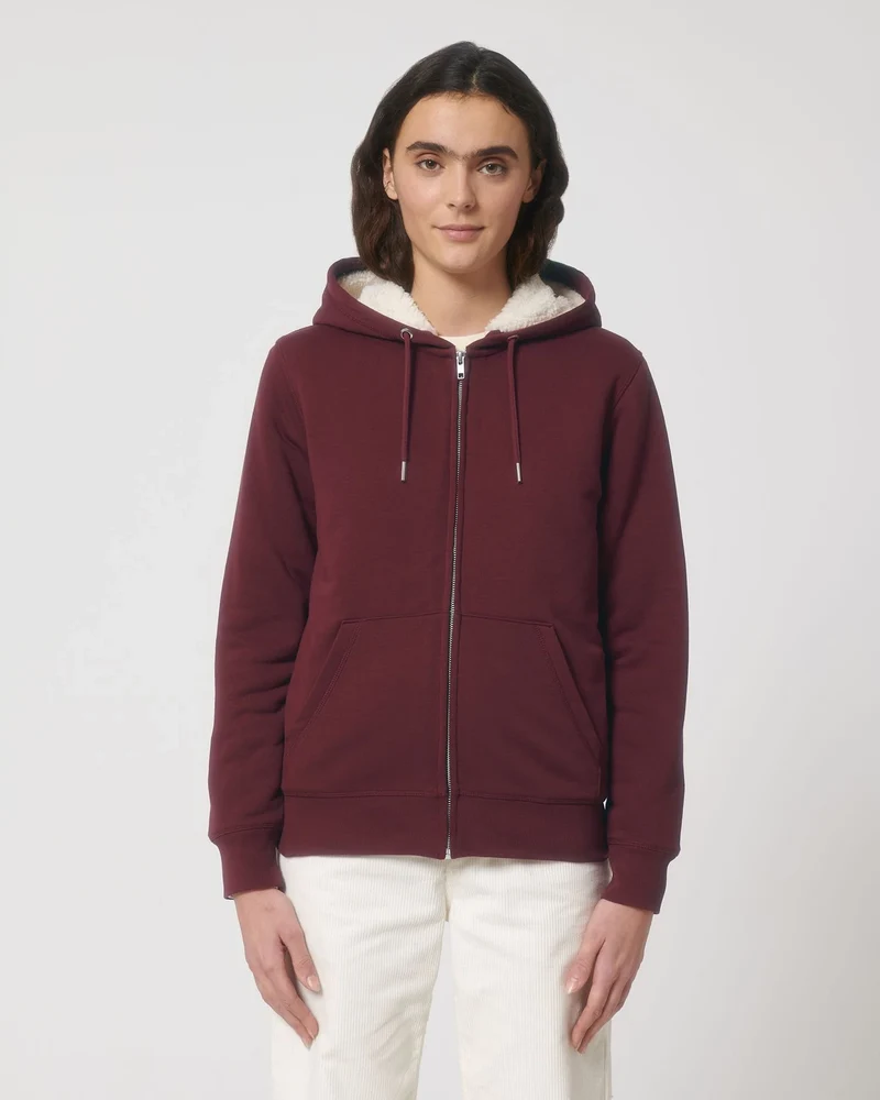 Sweat à capuche zippé unisexe Stanley/Stella Hygger à personnaliser
