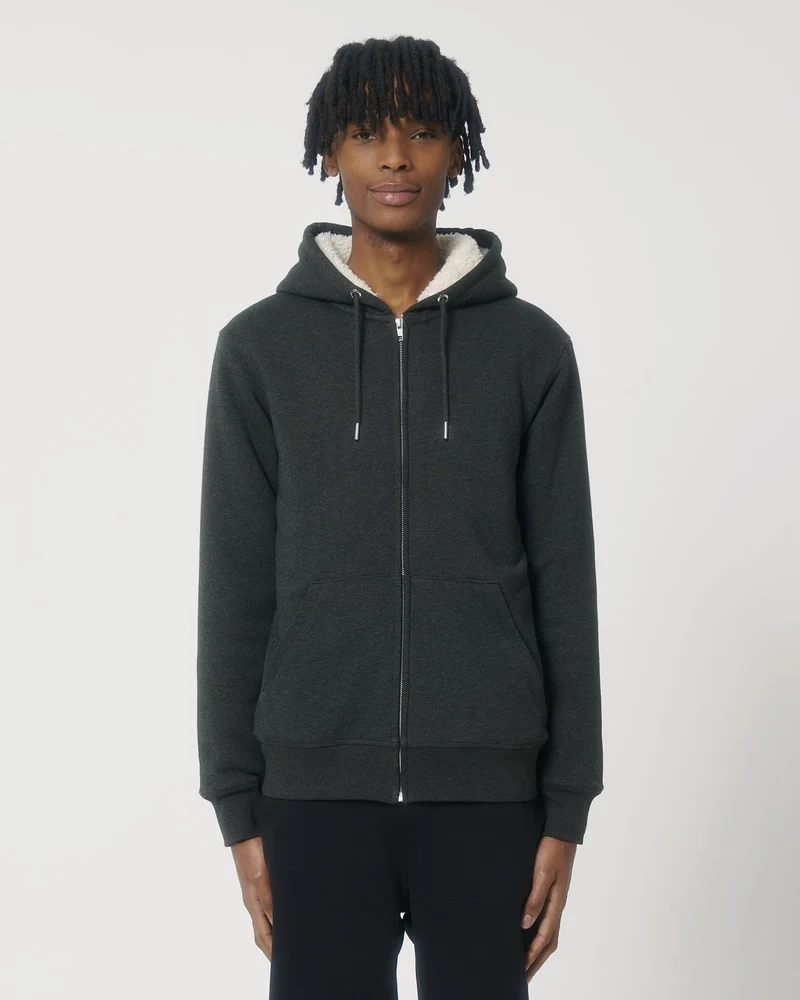 Sweat à capuche zippé unisexe Stanley/Stella Hygger à personnaliser