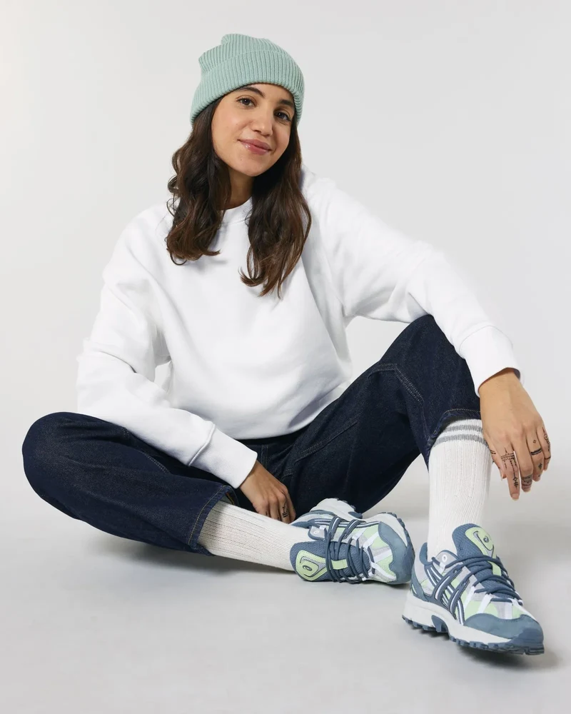Sweat unisexe coton bio Stanley/Stella Radder à personnaliser