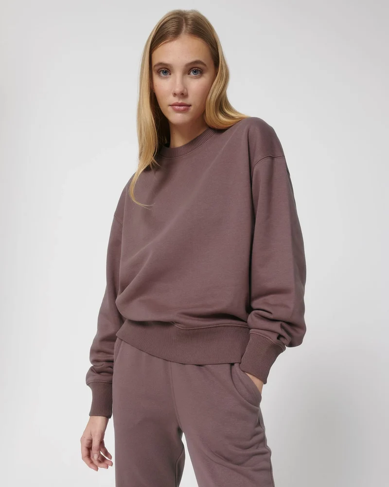 Sweat unisexe coton bio Stanley/Stella Radder à personnaliser