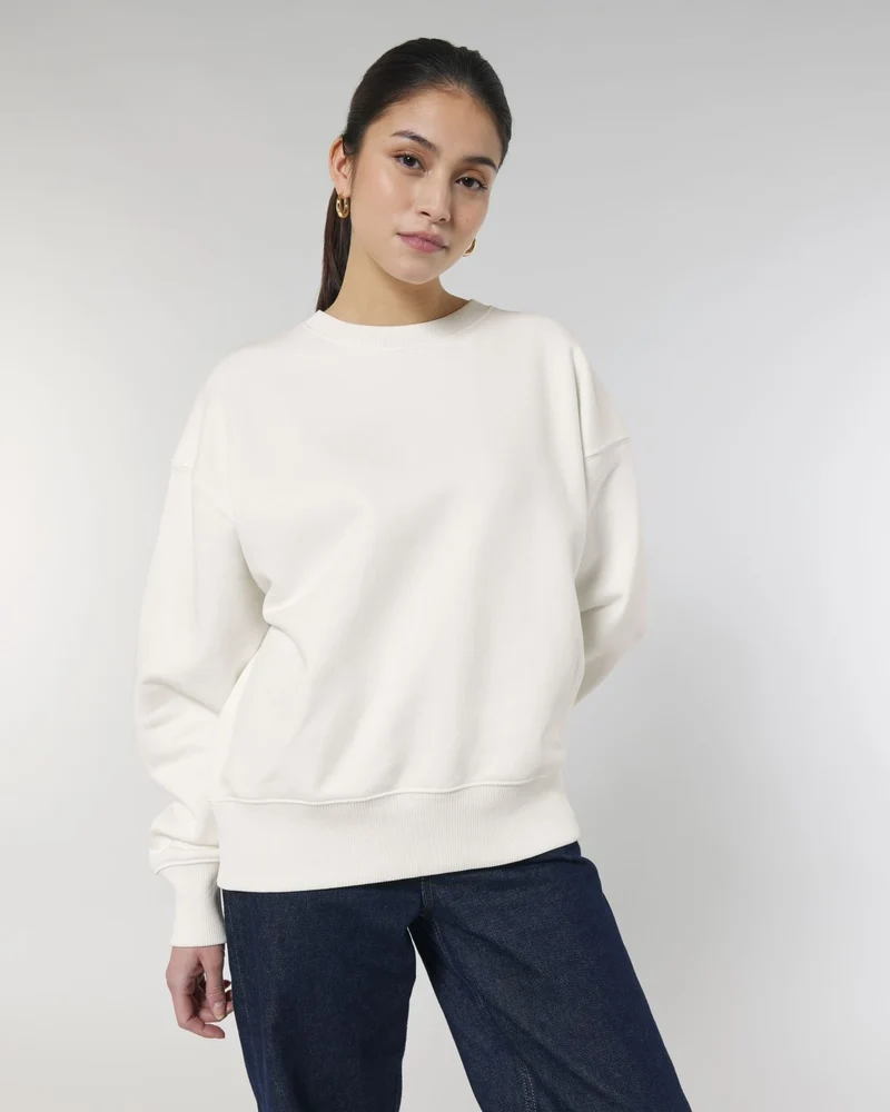 Sweat unisexe coton bio Stanley/Stella Radder à personnaliser