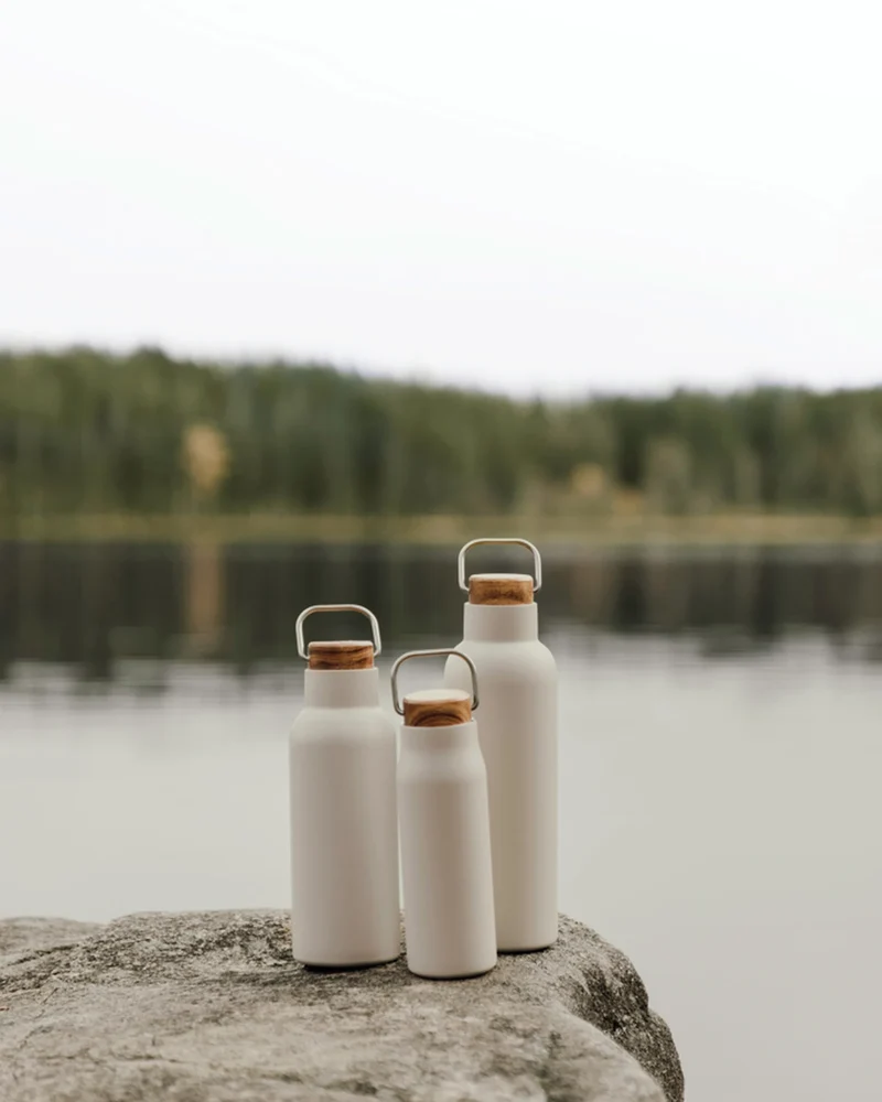 Bouteille isotherme acier recyclé Vinga Ciro 300 ml à personnaliser