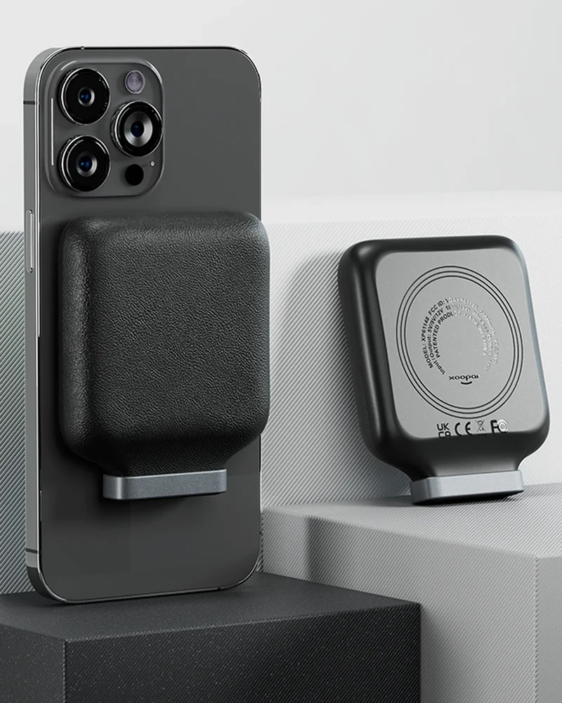 Powerbank sans fil plastique recyclé INE ODA à personnaliser