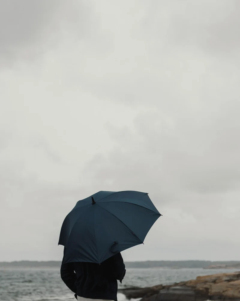 Parapluie anti-tempête rPET Vinga Baltimore 23" à personnaliser