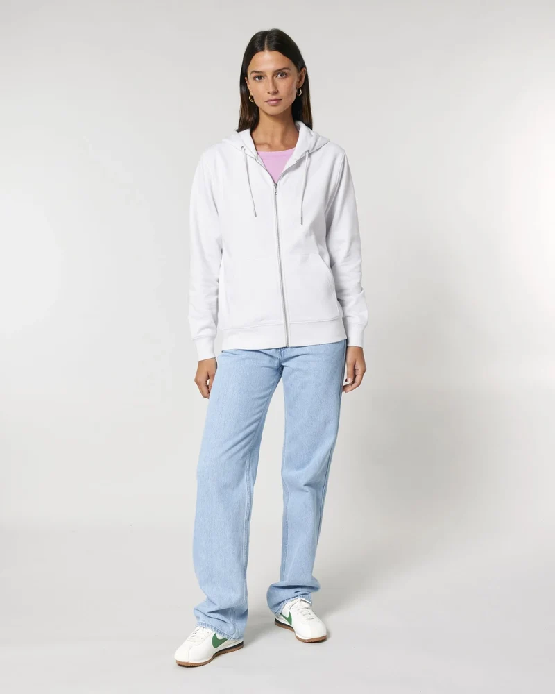 Sweat zippé unisexe coton bio Stanley/Stella Cultivator à personnaliser
