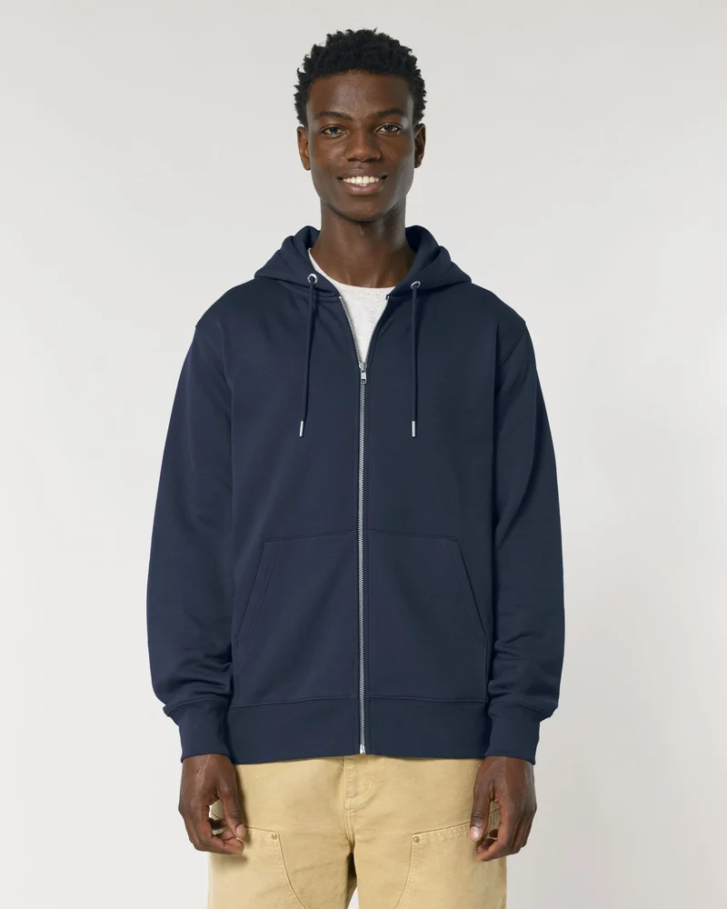 Sweat zippé unisexe coton bio Stanley/Stella Cultivator à personnaliser