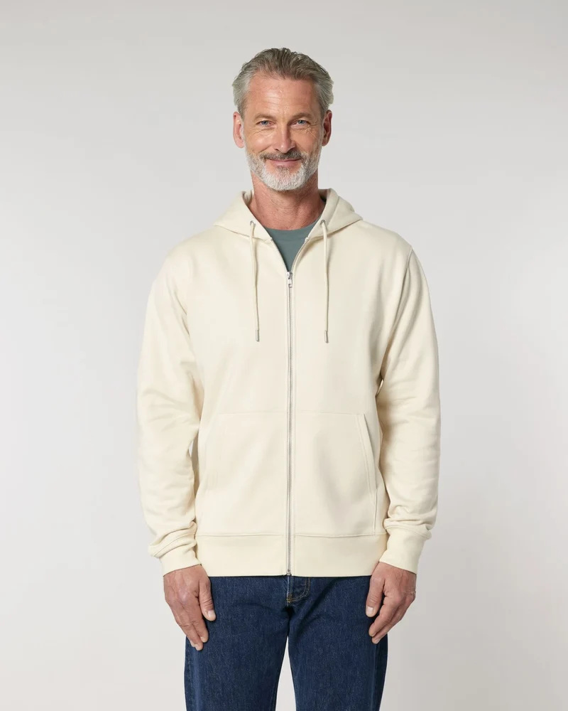 Sweat zippé unisexe coton bio Stanley/Stella Cultivator à personnaliser