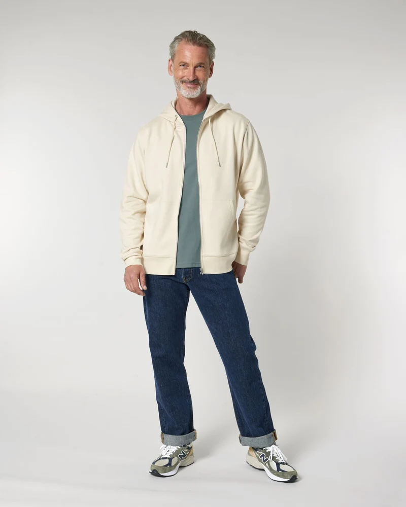 Sweat zippé unisexe coton bio Stanley/Stella Cultivator à personnaliser
