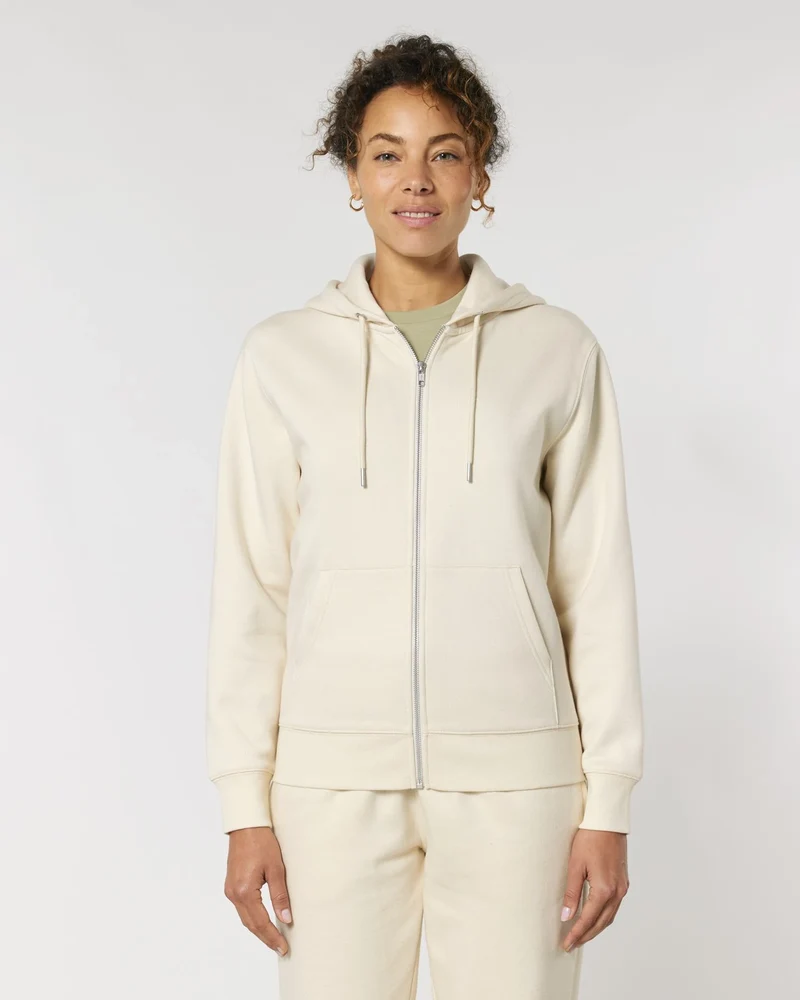 Sweat zippé unisexe coton bio Stanley/Stella Cultivator à personnaliser