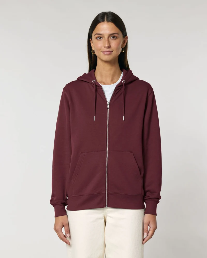 Sweat zippé unisexe coton bio Stanley/Stella Cultivator à personnaliser