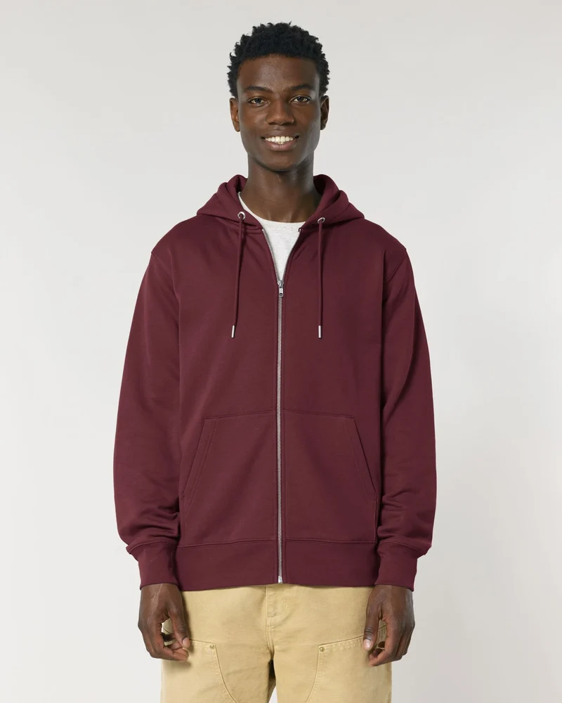 Sweat zippé unisexe coton bio Stanley/Stella Cultivator à personnaliser