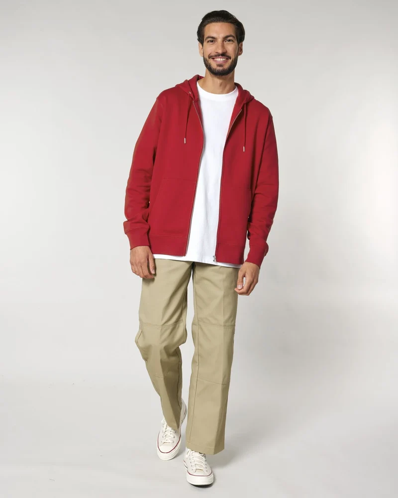 Sweat zippé unisexe coton bio Stanley/Stella Cultivator à personnaliser