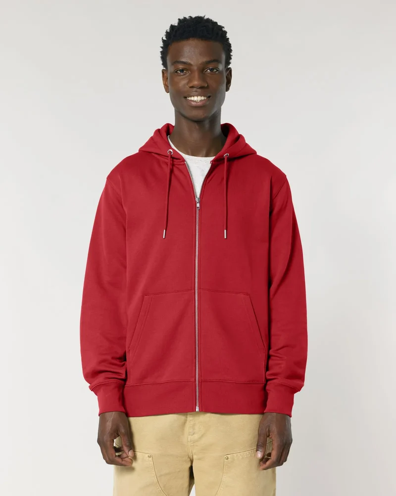 Sweat zippé unisexe coton bio Stanley/Stella Cultivator à personnaliser