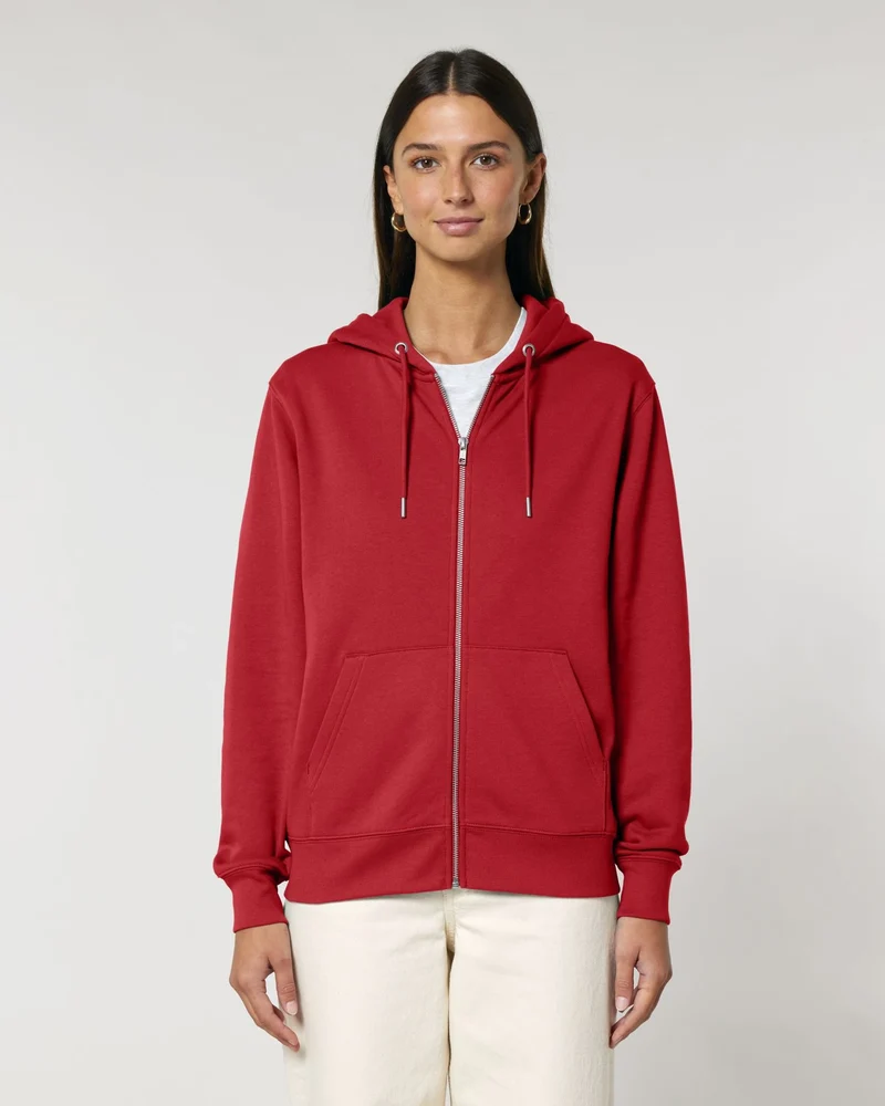 Sweat zippé unisexe coton bio Stanley/Stella Cultivator à personnaliser