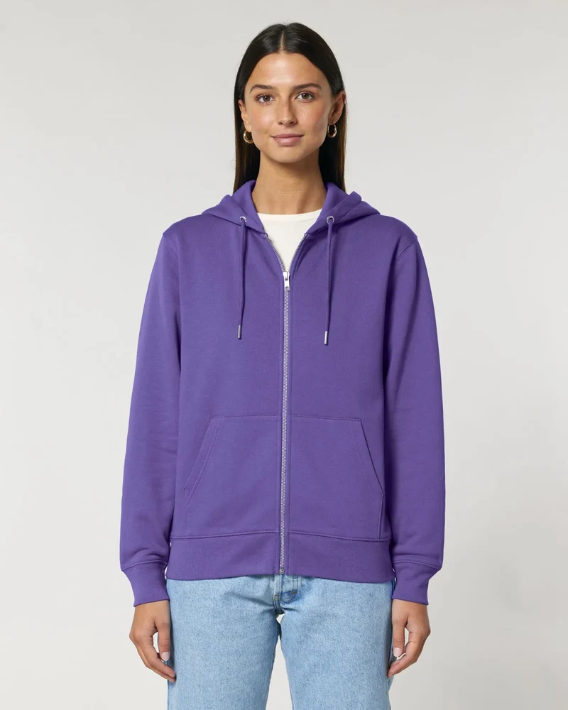 Sweat zippé unisexe coton bio Stanley/Stella Cultivator à personnaliser