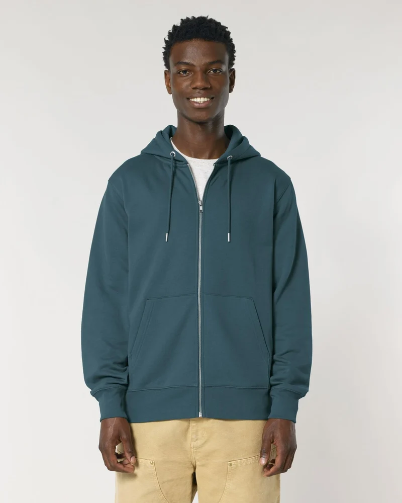 Sweat zippé unisexe coton bio Stanley/Stella Cultivator à personnaliser