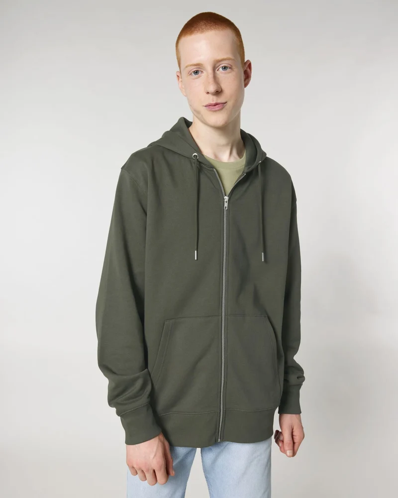 Sweat zippé unisexe coton bio Stanley/Stella Cultivator à personnaliser