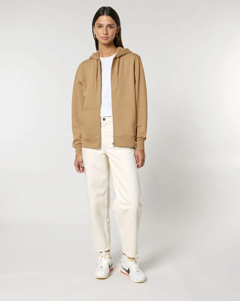 Sweat zippé unisexe coton bio Stanley/Stella Cultivator à personnaliser