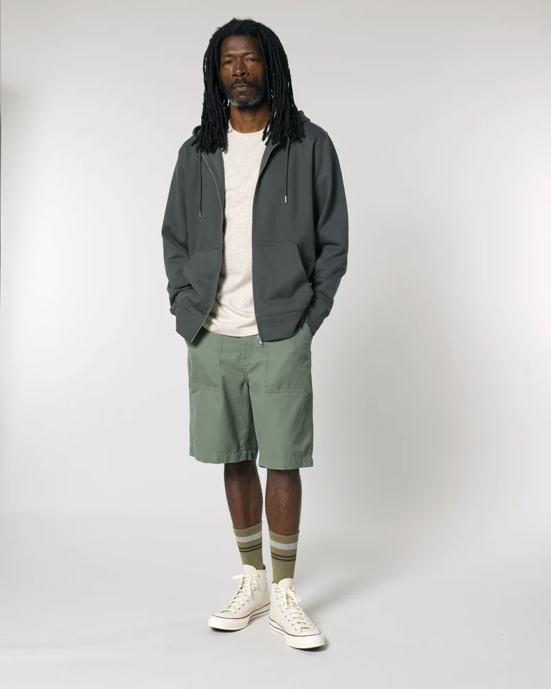 Sweat zippé unisexe coton bio Stanley/Stella Cultivator à personnaliser
