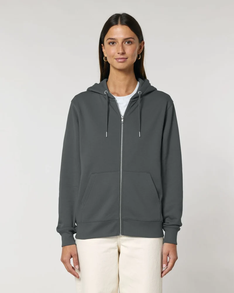 Sweat zippé unisexe coton bio Stanley/Stella Cultivator à personnaliser