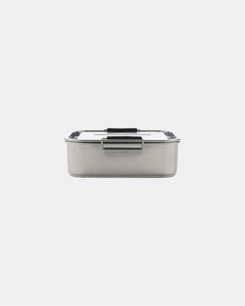 Lunch box étanche acier inoxydable recyclé 0,8L à personnaliser