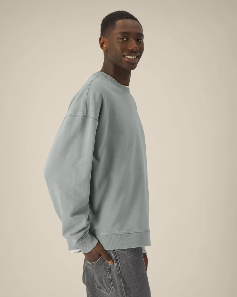 Sweat à col rond coton bio Stanley/Stella Radder 2.0 Vintage à personnaliser