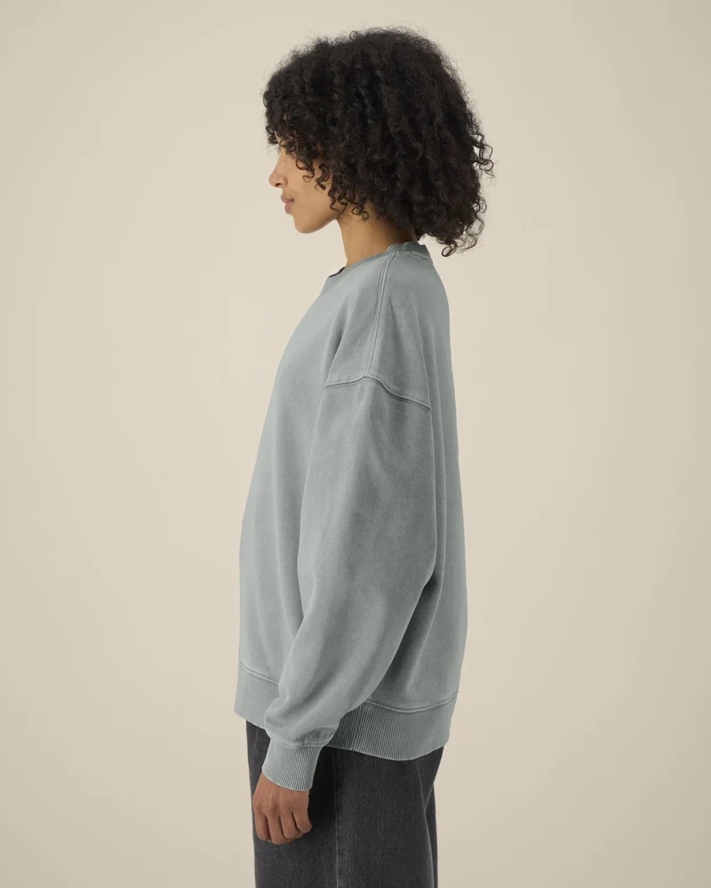 Sweat à col rond coton bio Stanley/Stella Radder 2.0 Vintage à personnaliser