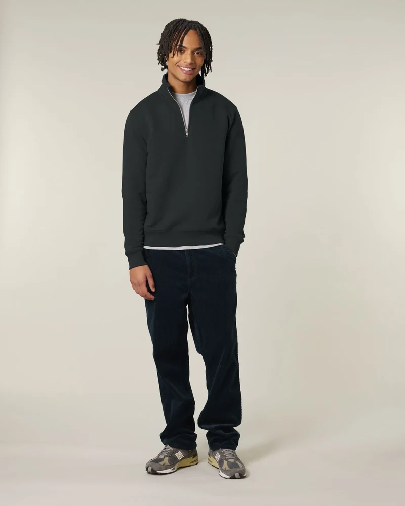 Sweat-shirt unisexe coton bio Stanley/Stella Trucker 2.0 à personnaliser