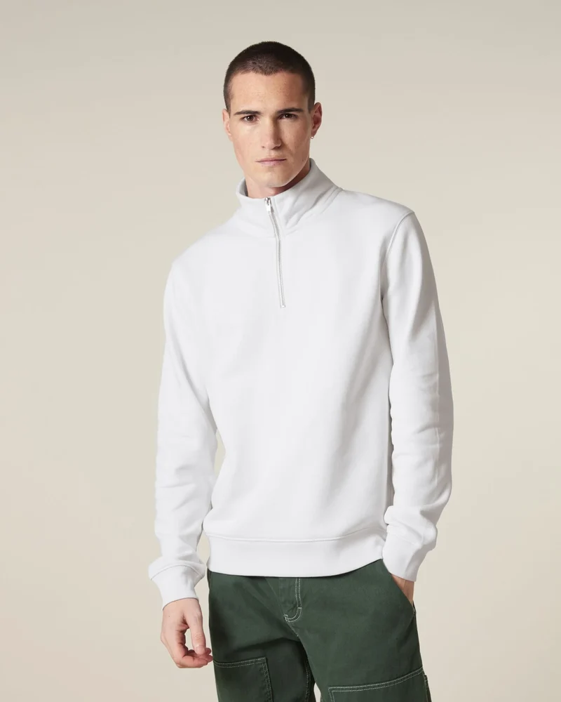 Sweat-shirt unisexe coton bio Stanley/Stella Trucker 2.0 à personnaliser