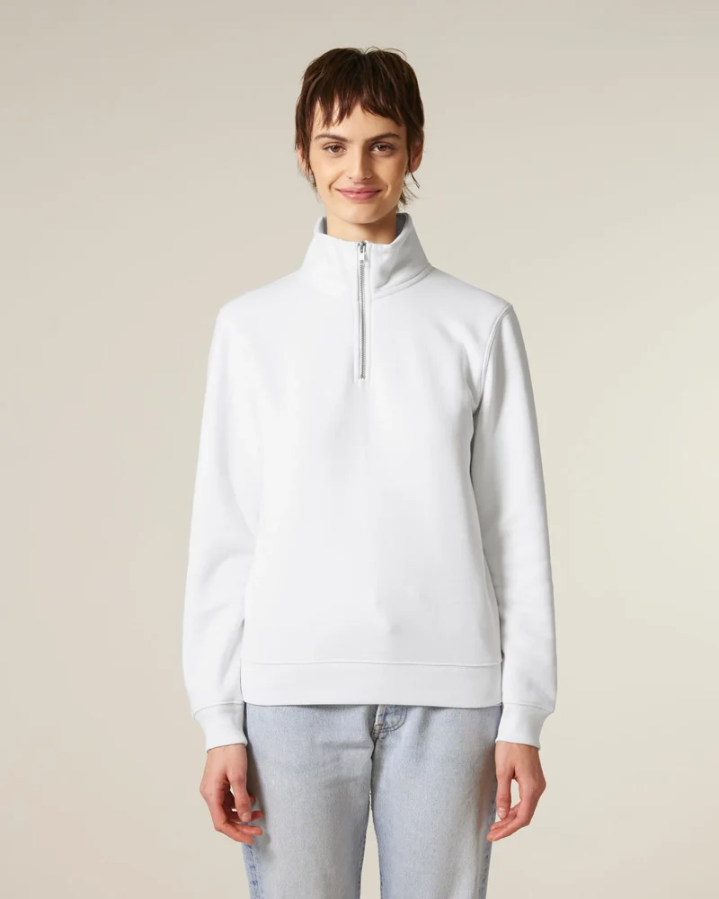 Sweat-shirt unisexe coton bio Stanley/Stella Trucker 2.0 à personnaliser