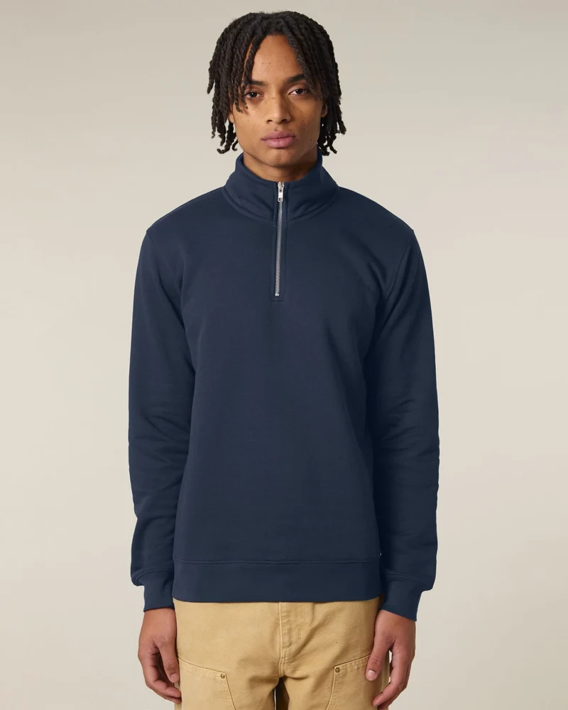 Sweat-shirt unisexe coton bio Stanley/Stella Trucker 2.0 à personnaliser