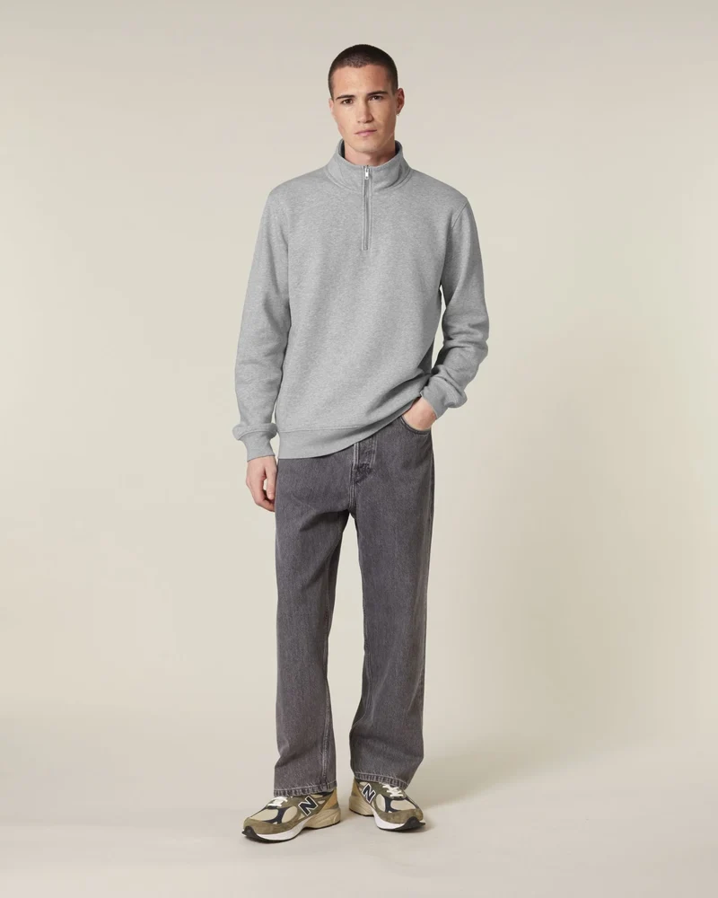 Sweat-shirt unisexe coton bio Stanley/Stella Trucker 2.0 à personnaliser