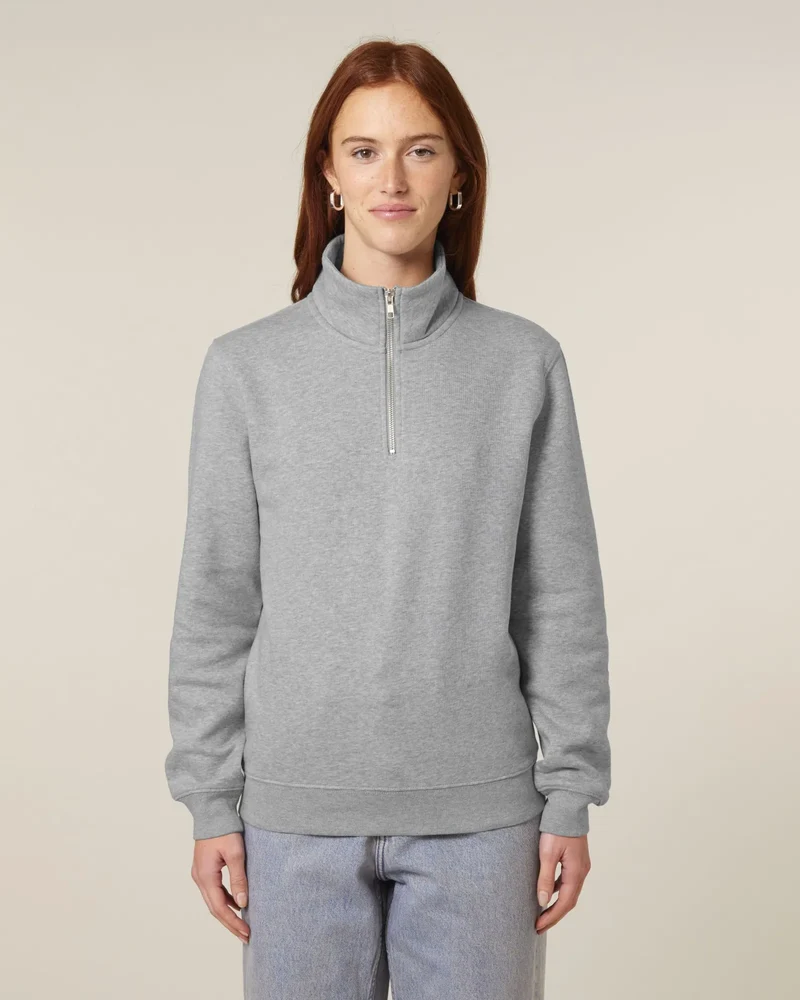 Sweat-shirt unisexe coton bio Stanley/Stella Trucker 2.0 à personnaliser