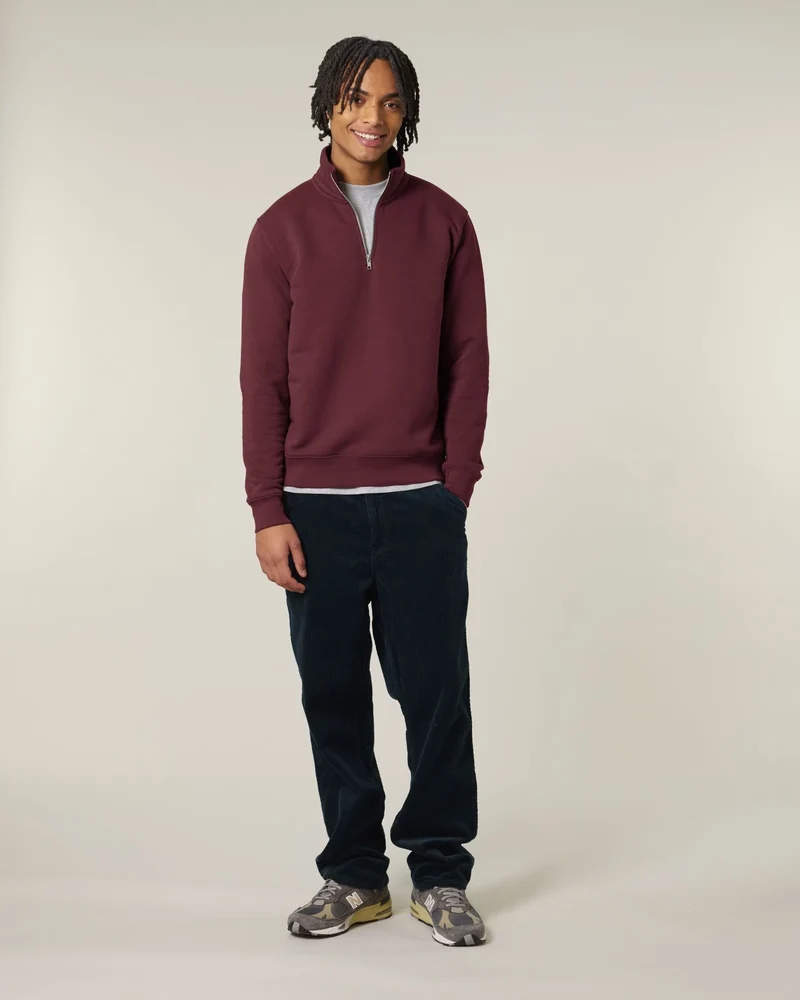 Sweat-shirt unisexe coton bio Stanley/Stella Trucker 2.0 à personnaliser