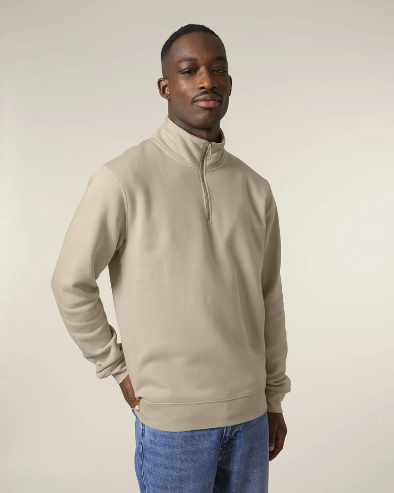 Sweat-shirt unisexe coton bio Stanley/Stella Trucker 2.0 à personnaliser