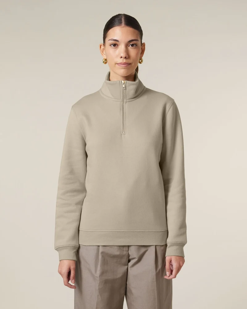 Sweat-shirt unisexe coton bio Stanley/Stella Trucker 2.0 à personnaliser