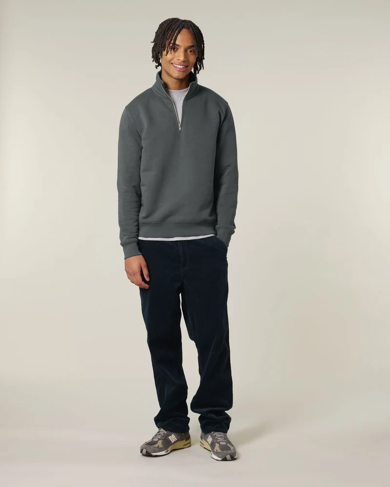 Sweat-shirt unisexe coton bio Stanley/Stella Trucker 2.0 à personnaliser