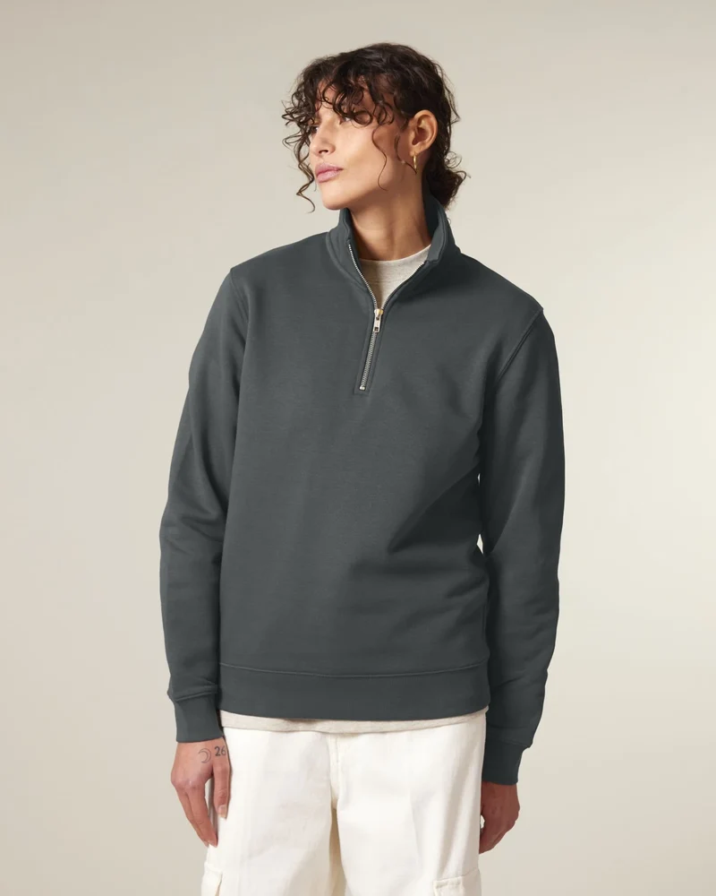 Sweat-shirt unisexe coton bio Stanley/Stella Trucker 2.0 à personnaliser