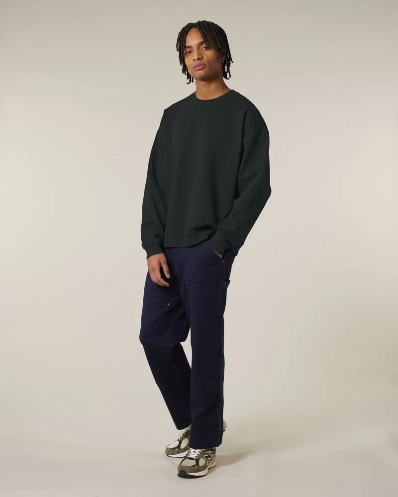 Sweat-shirt unisexe col rond Oversized Stanley/Stella Radder 2.0 à personnaliser