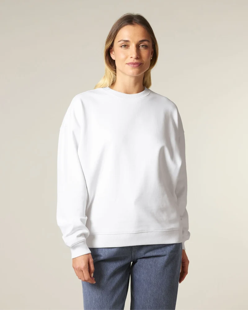 Sweat-shirt unisexe col rond Oversized Stanley/Stella Radder 2.0 à personnaliser